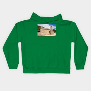 St Nicholas Church in Split, Croatia Kids Hoodie